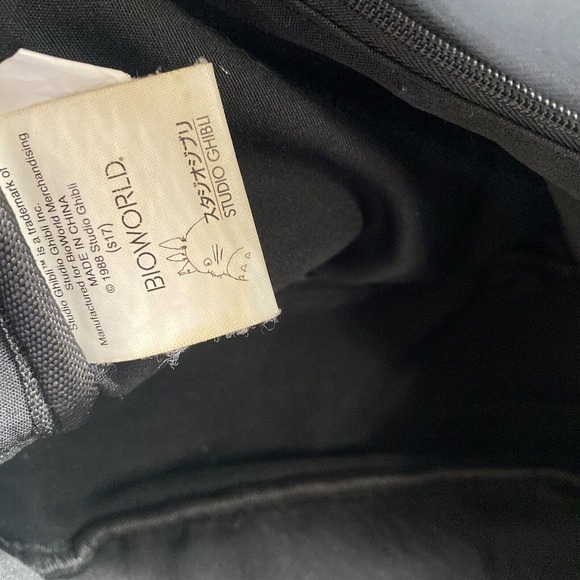 Bioworld Kiki's Delivery Service Jiji Cat Studio Ghibli Cosplay Mini Backpack - Picture 14 of 15